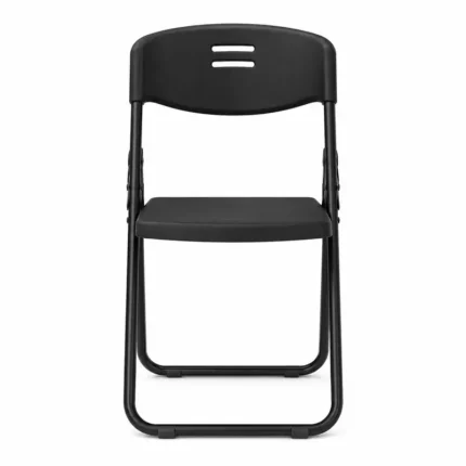 silla plegable negra 01