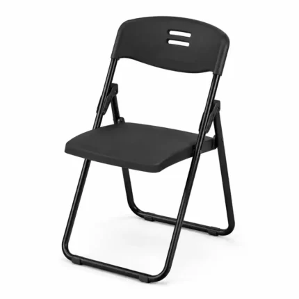 silla plegable negra 04